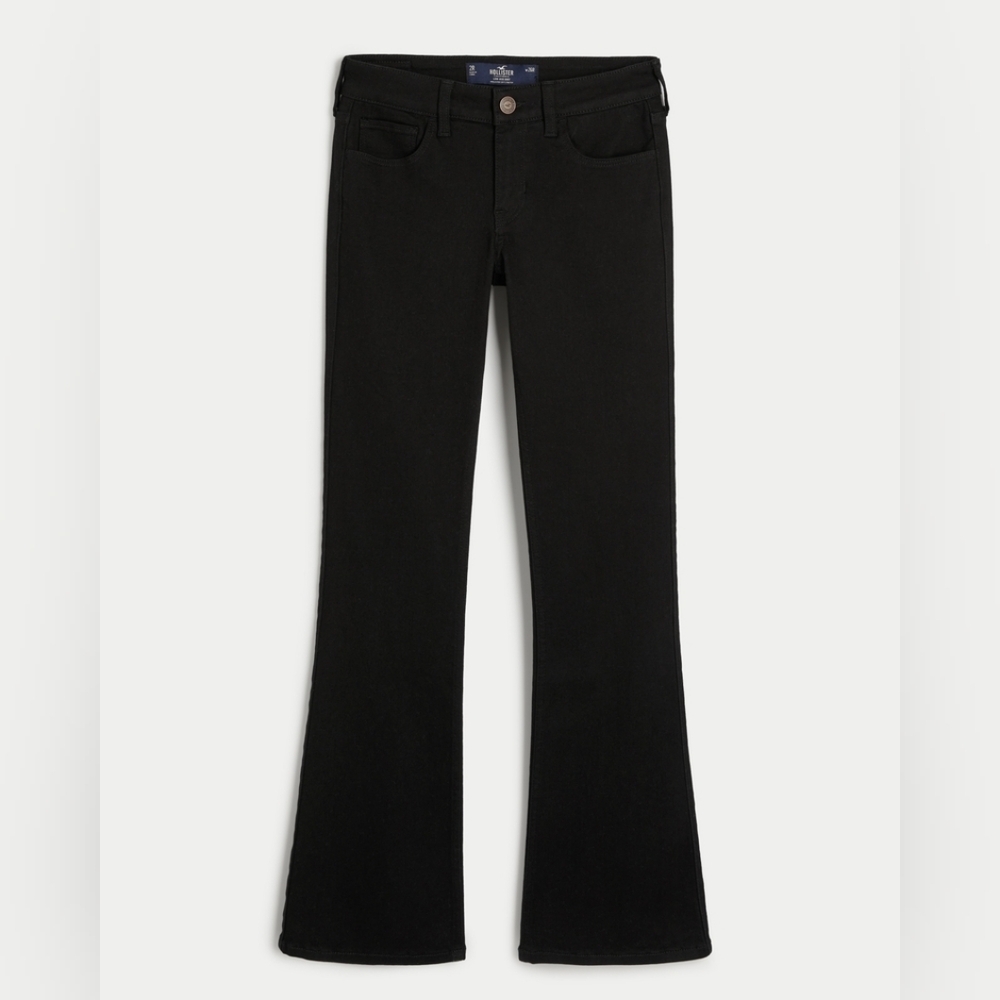 Hollister Low-Rise Black Boot Jeans